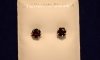 Garnet, SS, Earrings